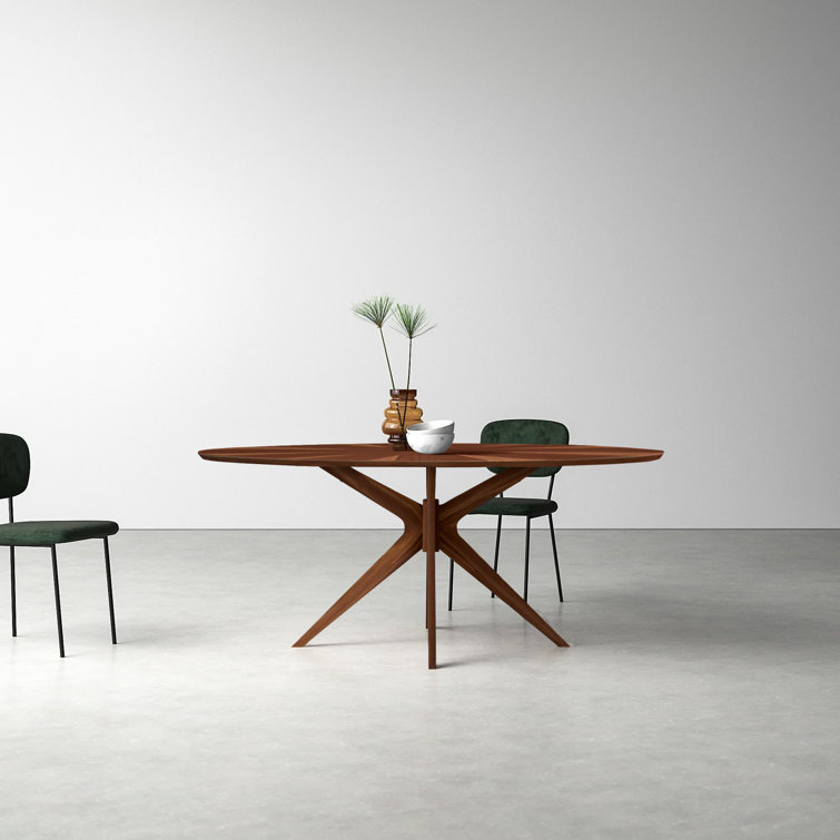 All modern oval dining shop table